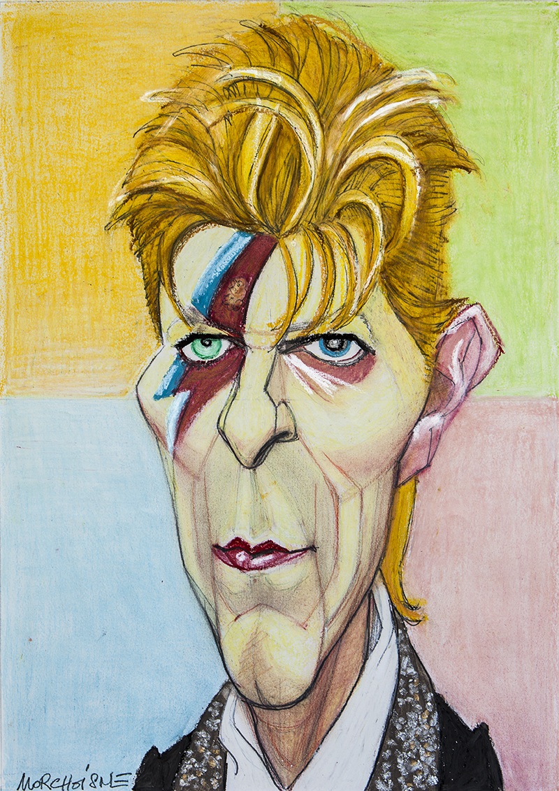 David Bowie by Morchoisne